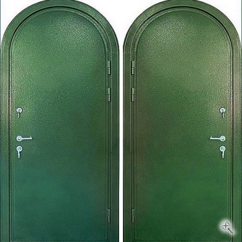 Арочная дверь с порошковым напылением ВДА-91 - купить от производителя Мосдвери Арочная дверь с порошковым напылением ВДА-91